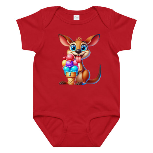Baby jersey bodysuit