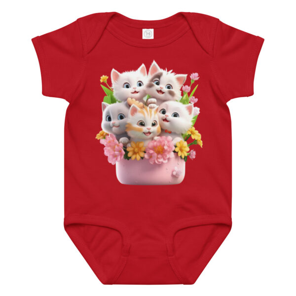 Baby jersey bodysuit