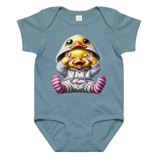 Baby jersey bodysuit