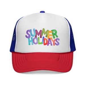 summer-holidays-trucker-cap-colorful-vacation-mesh-hat
